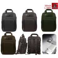 Leather Anti Theft Travel Laptop Student Bookbag Backpack Bag 16 Inch, Multi-Colours