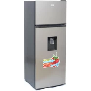 Pixel 280 Litres Double Door Defrost Refrigerator With Water Dispenser -Silver