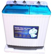 Pixel 8Kg Twin Tub Washing Machine - White