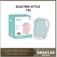 Winningstar 1.8 Litre Quick Boiling Double Layer Stainless Steel Electric Kettle- Multicolor.