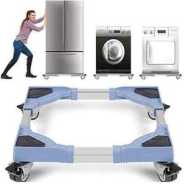 Rollable Washing machine fridge stand
