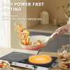 Dsp Double Seat Electric Infrared Cooker Induction Heater Ceramic Glass Plate LED Display Control Timer -Multicolor