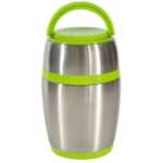 JINTBAO 1.2 Litre Stainless Steel Food Bottle Leakproof Vacuum Insulated Food Container Three Layers with Steel Food Jar Hot Food Flask Food Flask Insulated Lunch Box -Multicolor