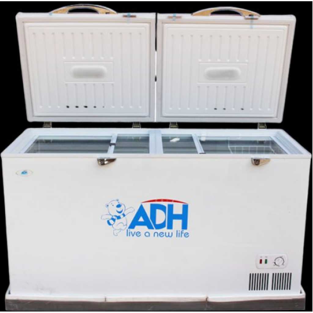 ADH BD-500 500 - Litres Deep Freezer, Double Door Chest Freezer