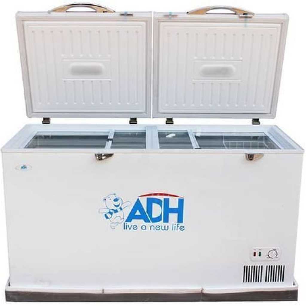 ADH BD-500 500 - Litres Deep Freezer, Double Door Chest Freezer