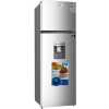 ADH 358 - Litres Fridge, Double Door Refrigerator With Water Dispenser - Silver