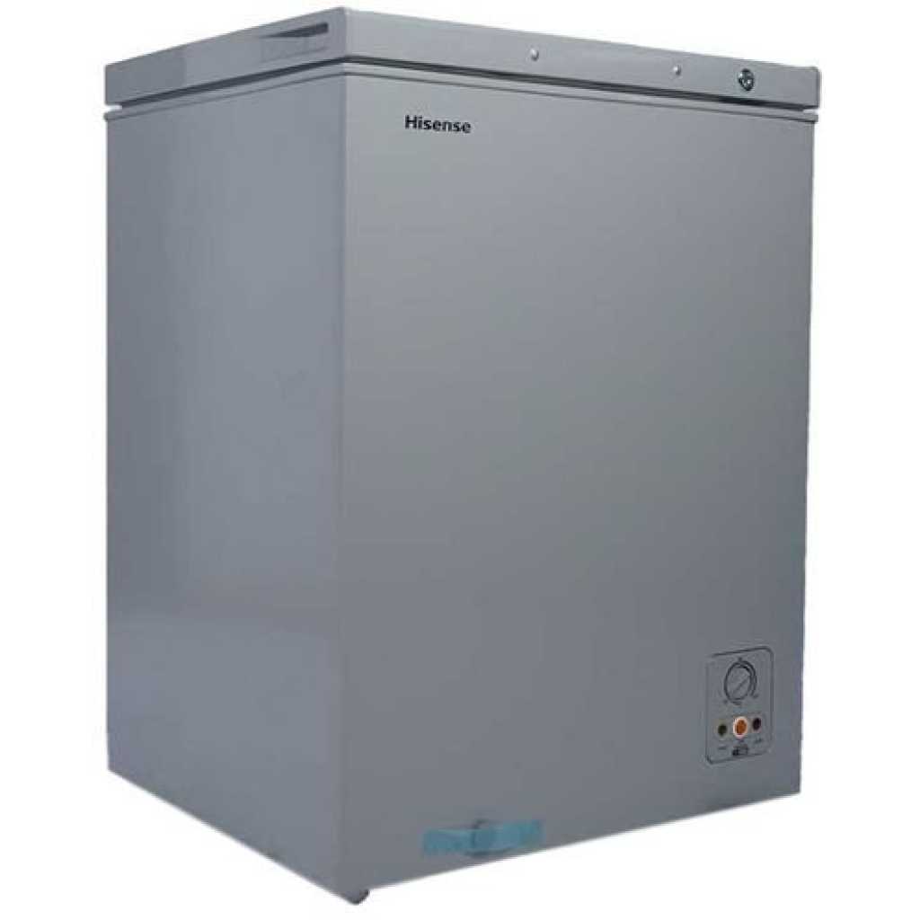 Hisense 180 - Litre Deep Freezer FC-18DD4SA, Single Door Chest Freezer - Grey