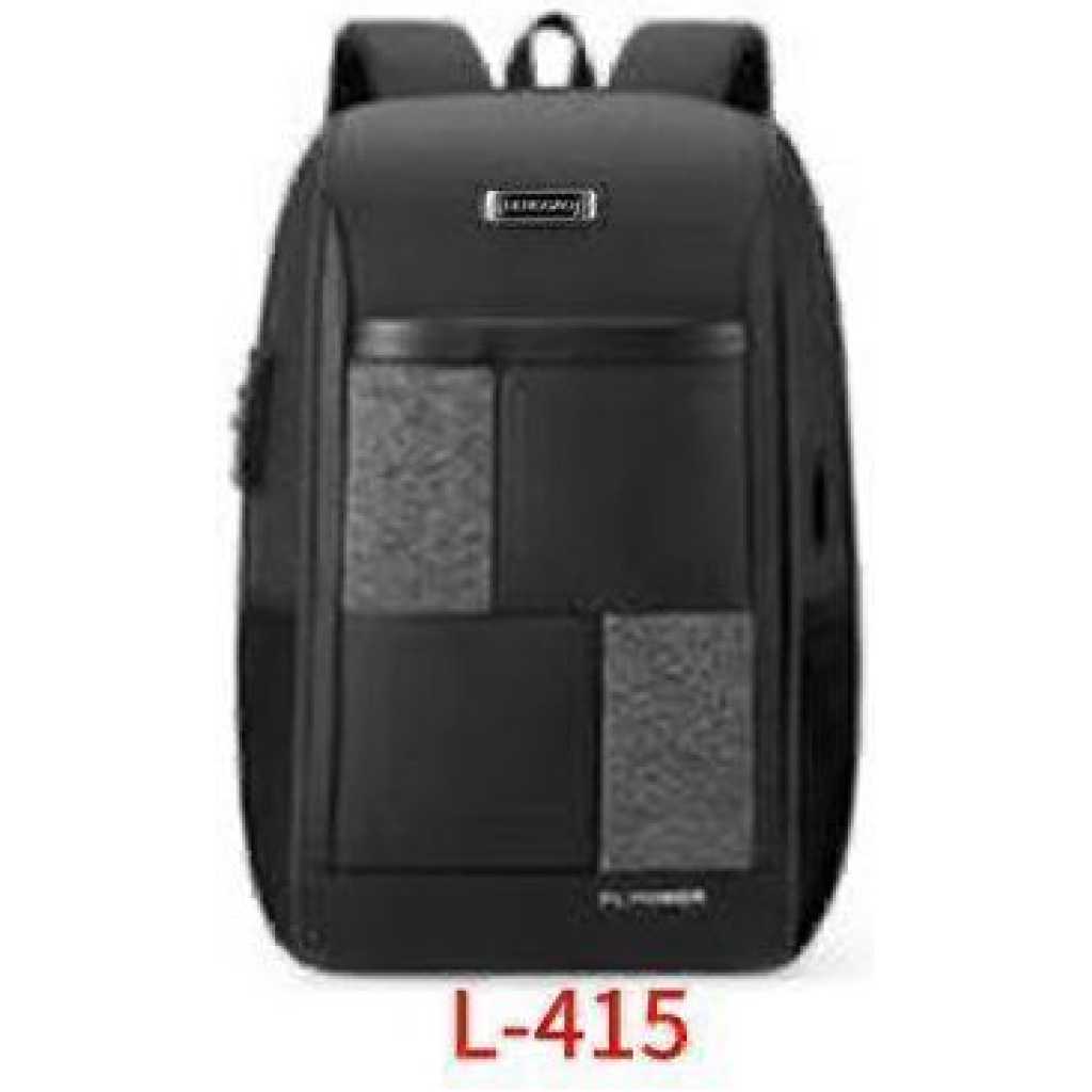 DENGGAO 18 Inch Travel Smart Business Laptop Backpack Waterproof can Compter Bag with USB charging port for men and women- Multicolor