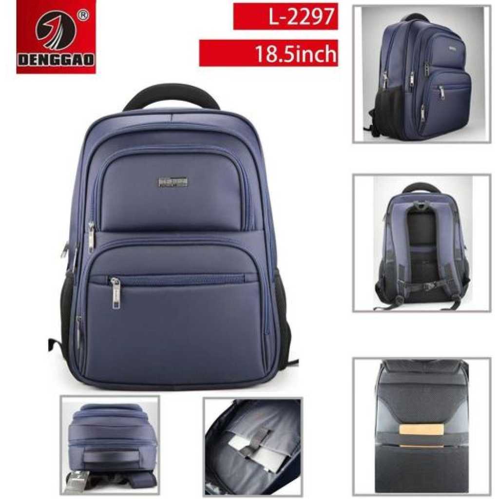 DENGGAO 18.5 Inch Durable Well-Partitioned Laptop Travel Bag Work School Backpack- Multicolor