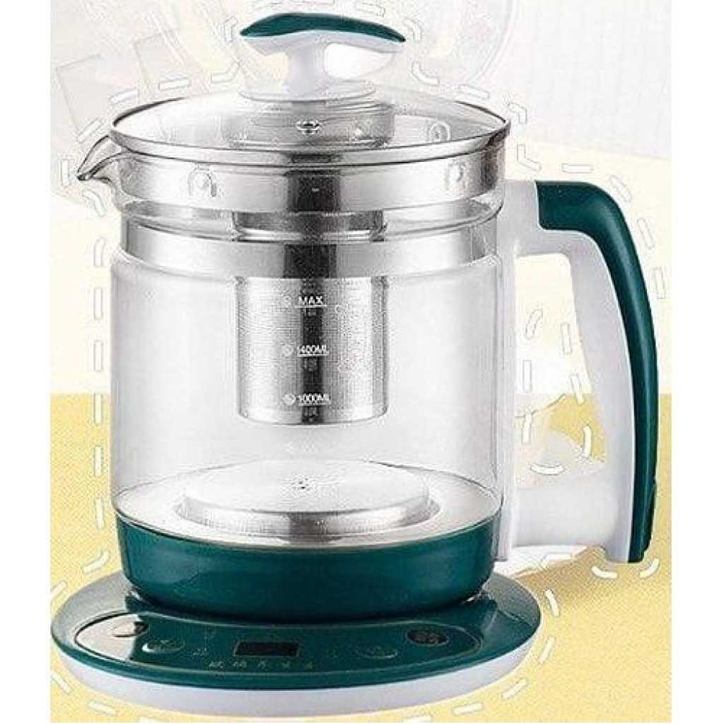 1.8L Electric Kettle Insulation Smart Constant Automatic Thickening Glass Temperature Intelligent Health Pot Thermal Digital Multi-Function Boiling Water Cordless Jug