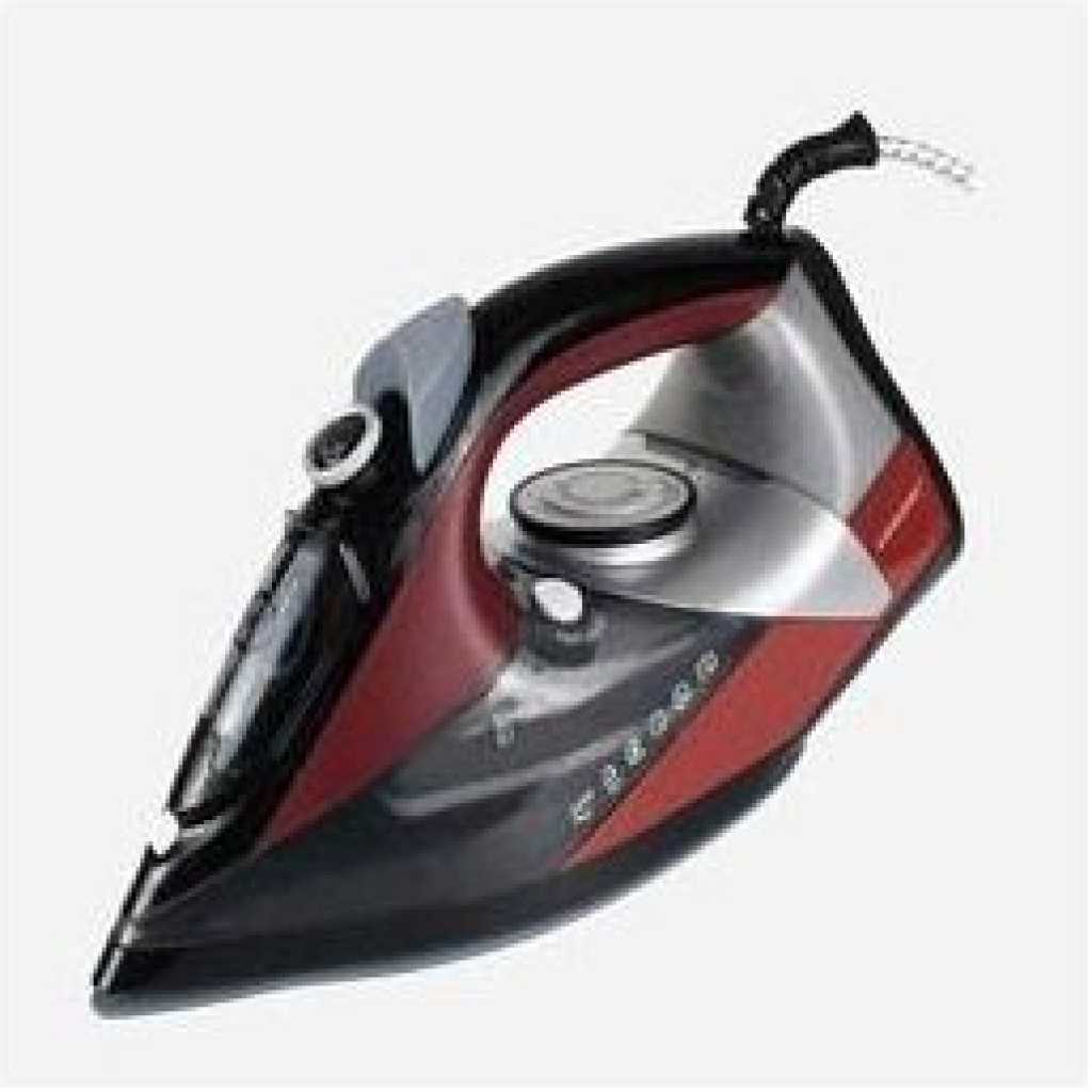 Maier 2 In 1 Cordless or Corded Hand Held Anti-Drip Ceramic Hybrid Clothes Steam Iron with Vertical Steam and Auto-Off Function- Multicolor