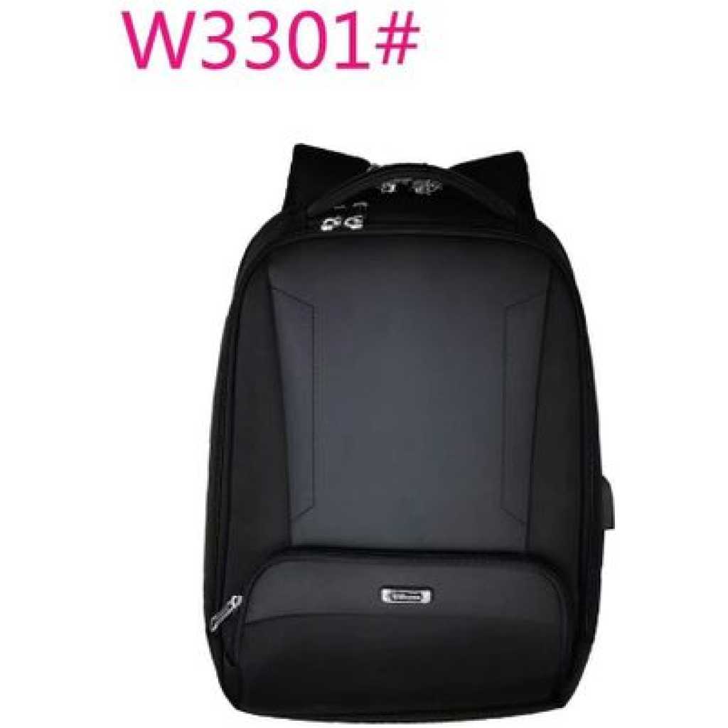 New Fashion Water Resistant Business Backpack For Men Travel Notebook Laptop Backpack Bags- Multicolor