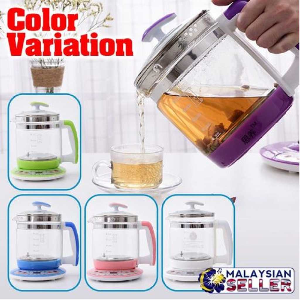 1.8L Electric Kettle Insulation Smart Constant Automatic Thickening Glass Temperature Intelligent Health Pot Thermal Digital Multi-Function Boiling Water Cordless Jug