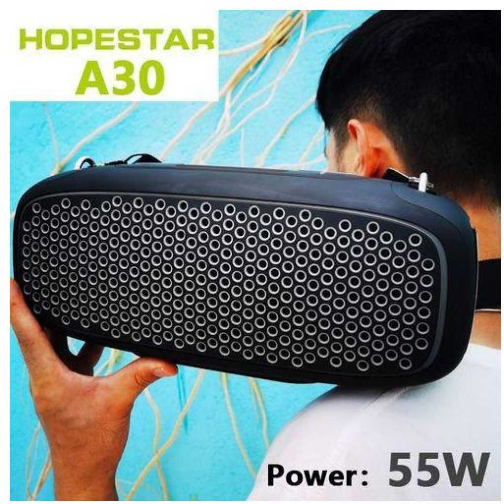 Hopestar A30 Pro High Power Portable Waterproof Wireless Speaker- Green