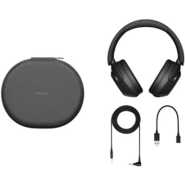 Sony WH-XB910N EXTRA BASS Noise Cancelling Headphones, Wireless Bluetooth Over the Ear Headset with Microphone and Alexa Voice Control, Black