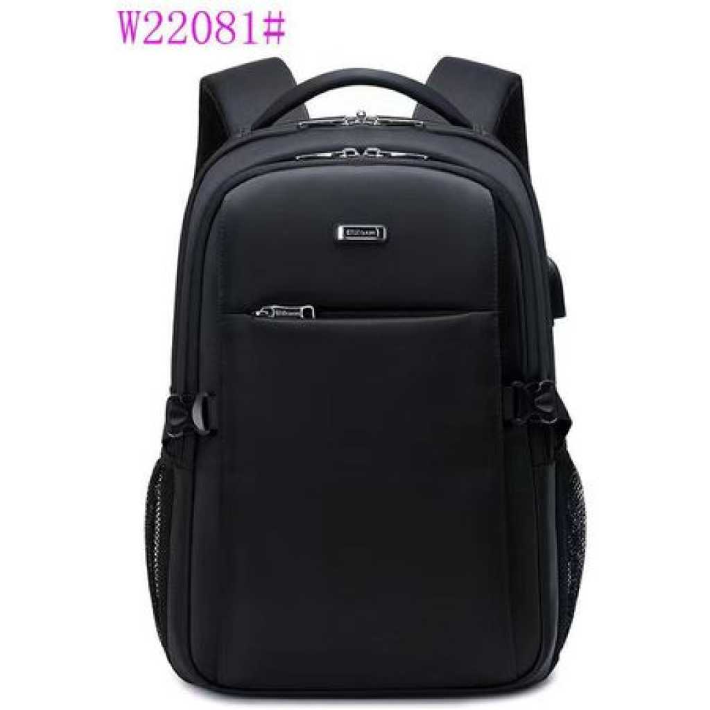 New Fashion Water Resistant Business Backpack For Men Travel Notebook Laptop Backpack Bags- Multicolor