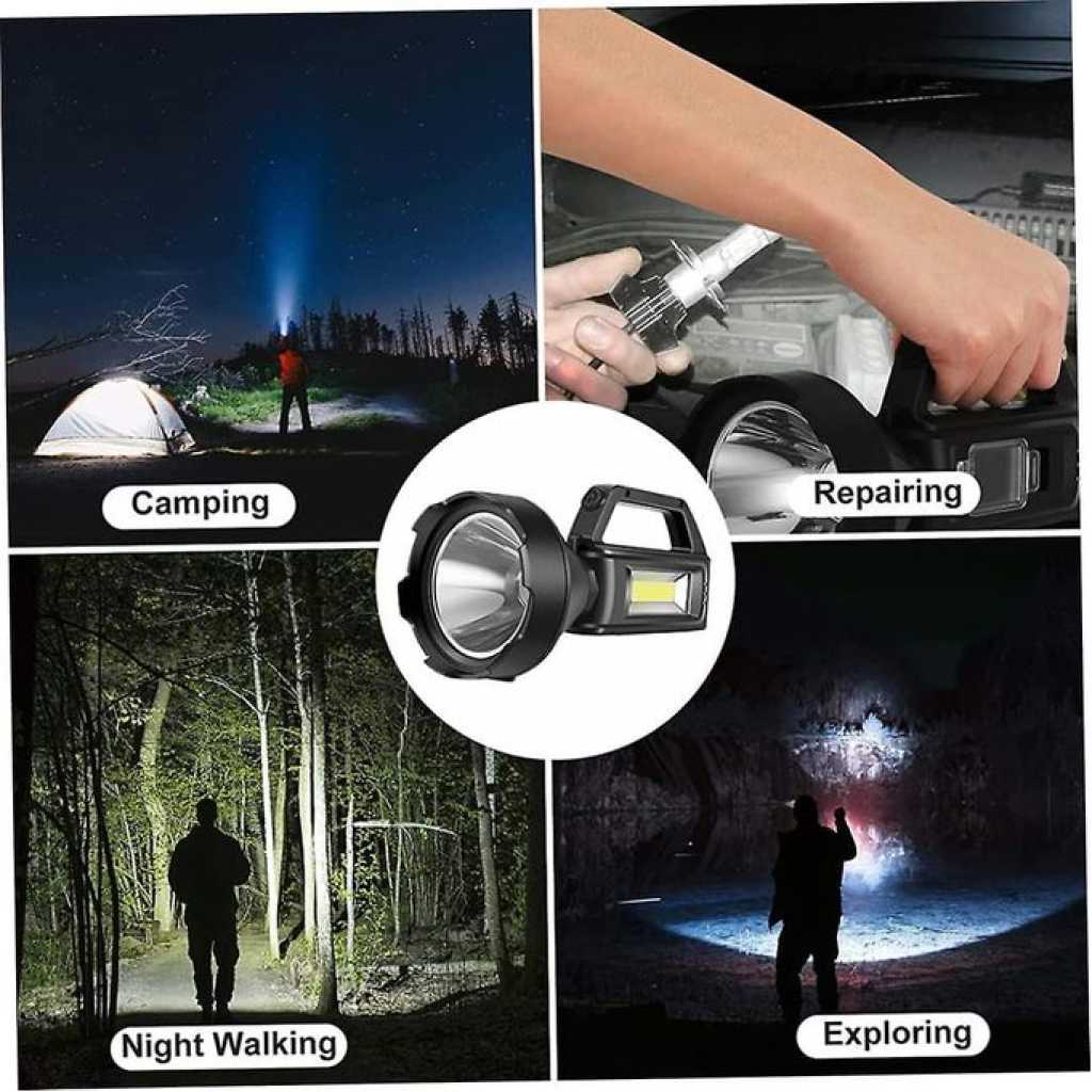 Rechargeable Waterproof Waterproof Outdoor searchlight Super Bright Tactical Handheld Spo