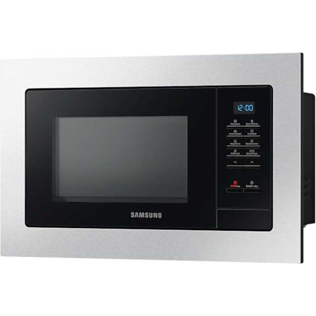 Samsung 23 Litres 60cm Built-in Microwave Oven MS23A7013AT/EF - Stainless Steel