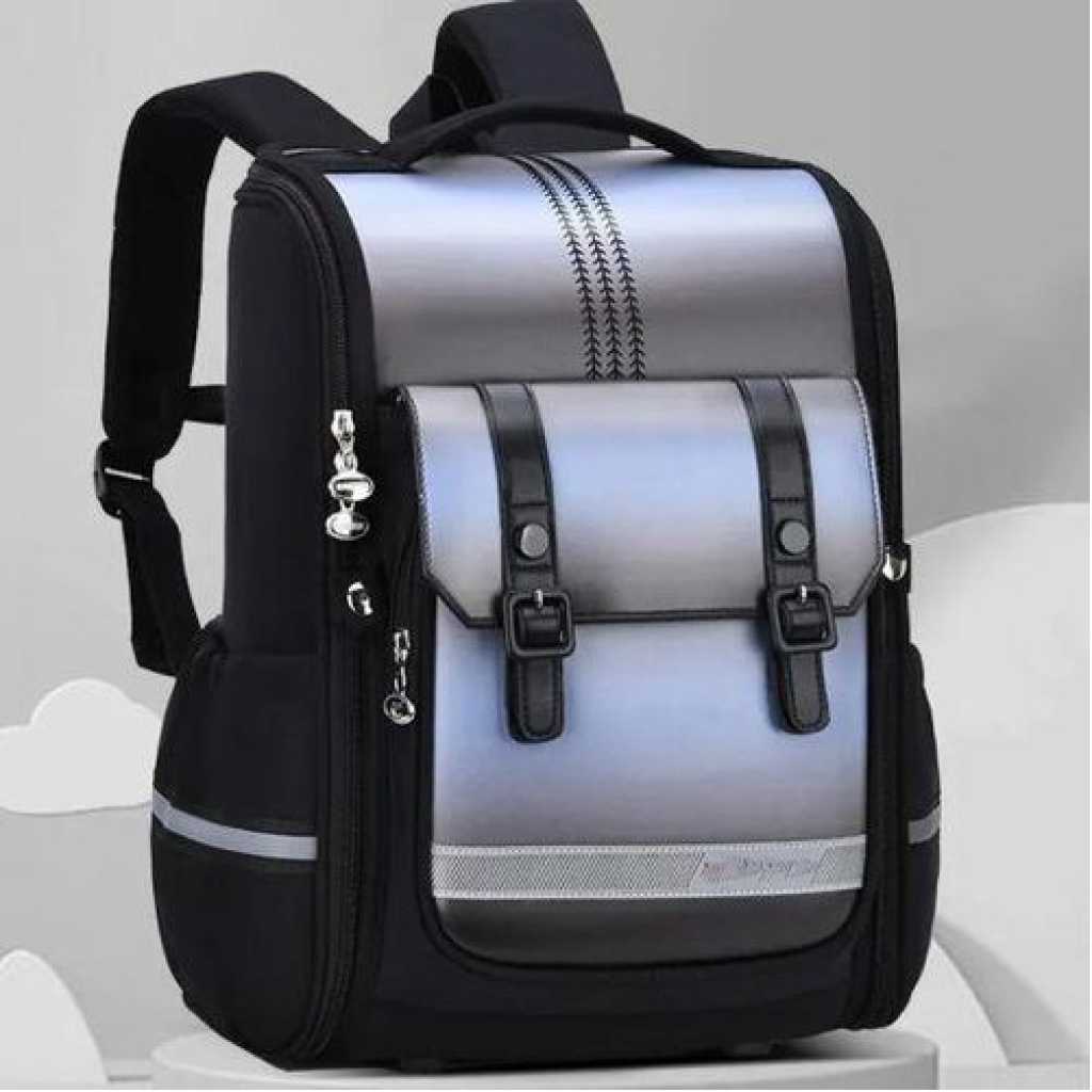 16 Inch Fashion School Bags Kids Backpack Many Pockets Waterproof Lightweight School Bags - Multicolor