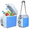 Portable Freezer For Car, 7.5L, Car 12v, Low Noise Mini Cooler, With Cooling And Heating Function Thermoelectric Cooler For Car