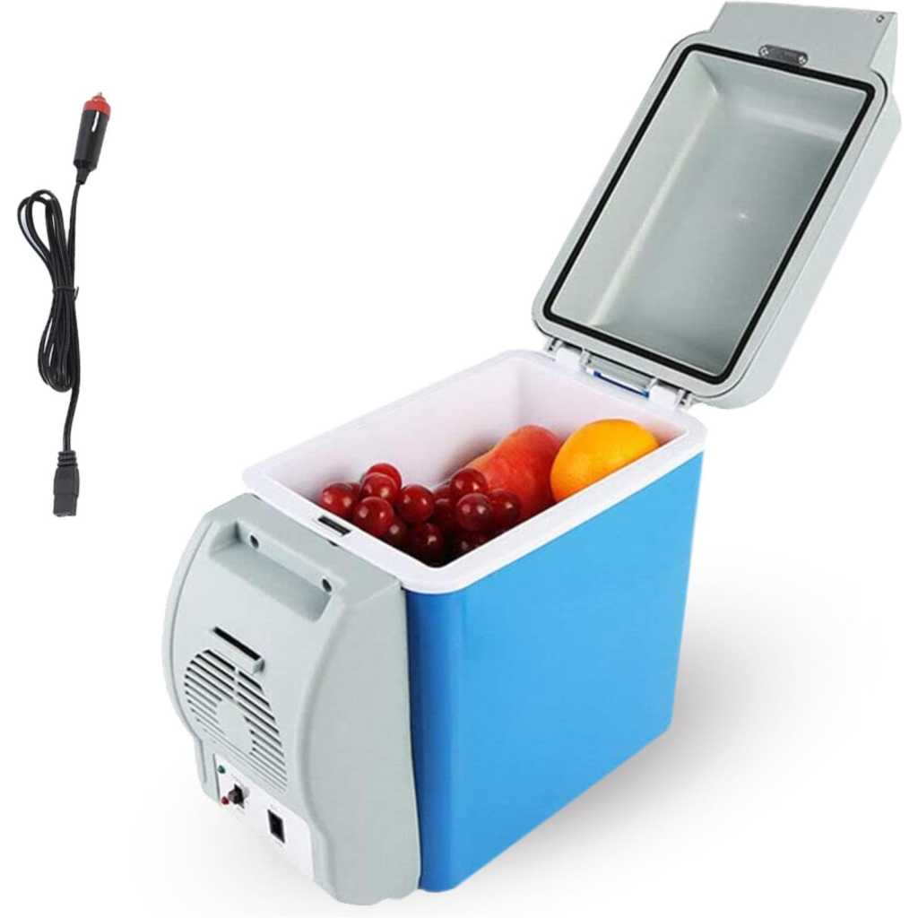 Portable Freezer For Car, 7.5L, Car 12v, Low Noise Mini Cooler, Car Fridge With Cooling And Heating Function Thermoelectric Cooler For Car