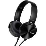 Sony MDR-XB450 On-Ear EXTRA BASS Headphones With Mic (Black)