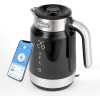 Geepas Smart Stainless Steel kettle GK38034 | 1.7L Capacity | Alexa And Google Assistant Supported| Strix Control - Black