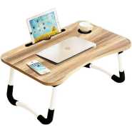 Foldable Computer Laptop Stand Bed Table Lap Desk Stand,Serving Tray Dining Table with Slot, Notebook Stand Holder, Bed Tray Laptop Desk With Cup Holder For Eating Breakfast,Working,Watching Movie on Bed/Couch/Sofa/Floor
