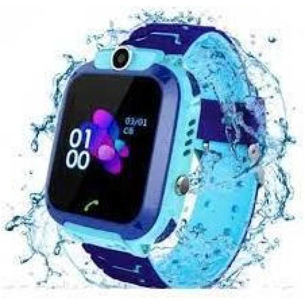 Kids Smart Watch To Follow Your Children GPS 400mAh Smart2030 C003- Multicolor