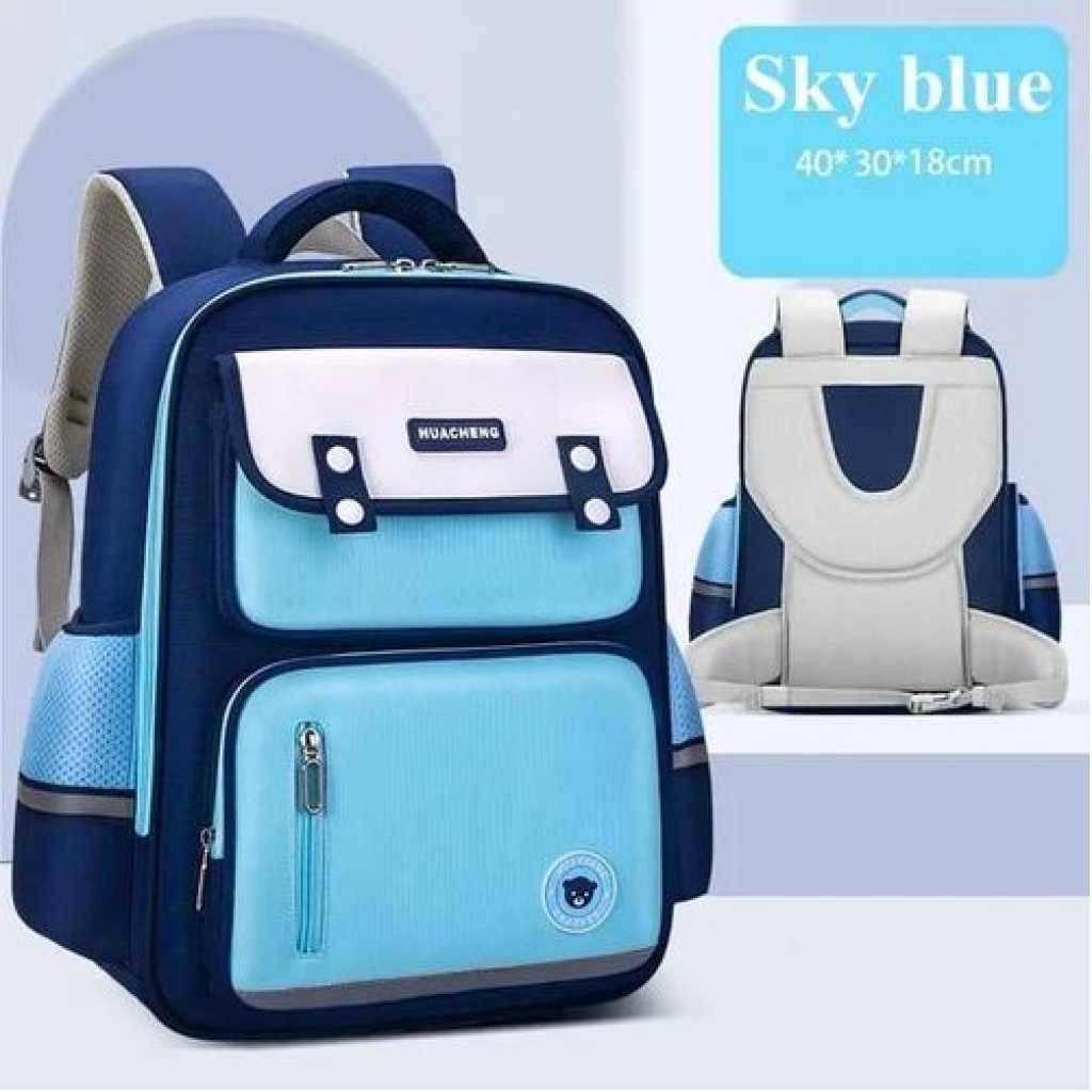 Primary School Children Bag Kids Back Care British Style 1-6 Grade Student Backpack Boys Girls Large Capacity Books MochilaSpine Care Shoulder Bag