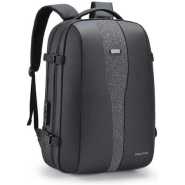 DENGGAO 18 Inch Classic Laptop Backpack - Fits Most Laptops up to 18", Padded Travel Backpack for Business Commuters, College, and Travel- Black