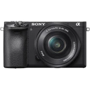 Sony Alpha a6500 Mirrorless Digital Camera, ILCE6400L With EP Z 16-50mm F3.5-5.6 OSS