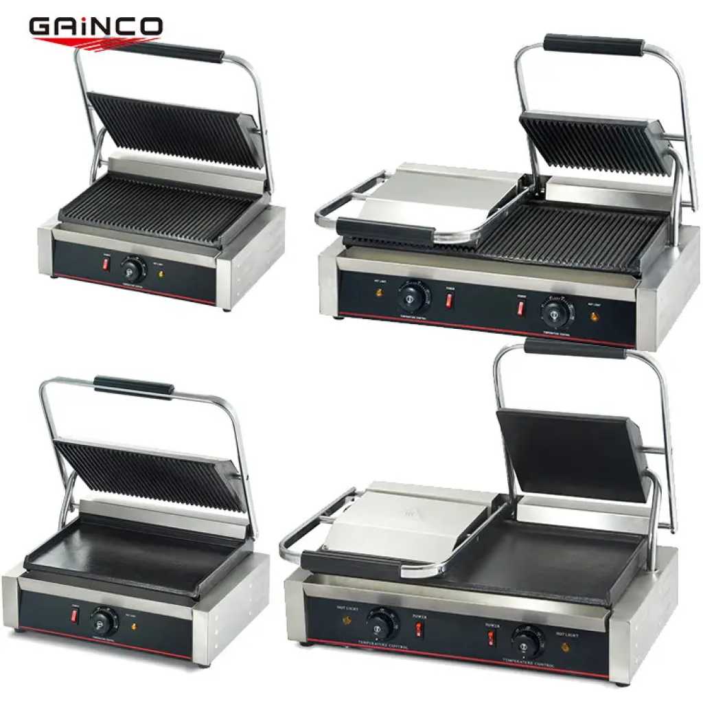 Commercial Sandwich Maker Griller Machine – Double