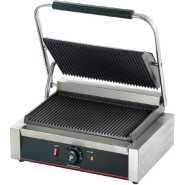 Single Commercial Sandwich Grill Maker