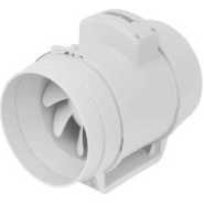 GEEPAS 6” In Line Exhaust Fan" with 2-speed settings, 1700 rpm speed, 500CFM, rust-free construction, low noise operation, designed for installation in loft or roof space 55 W GF21193 White