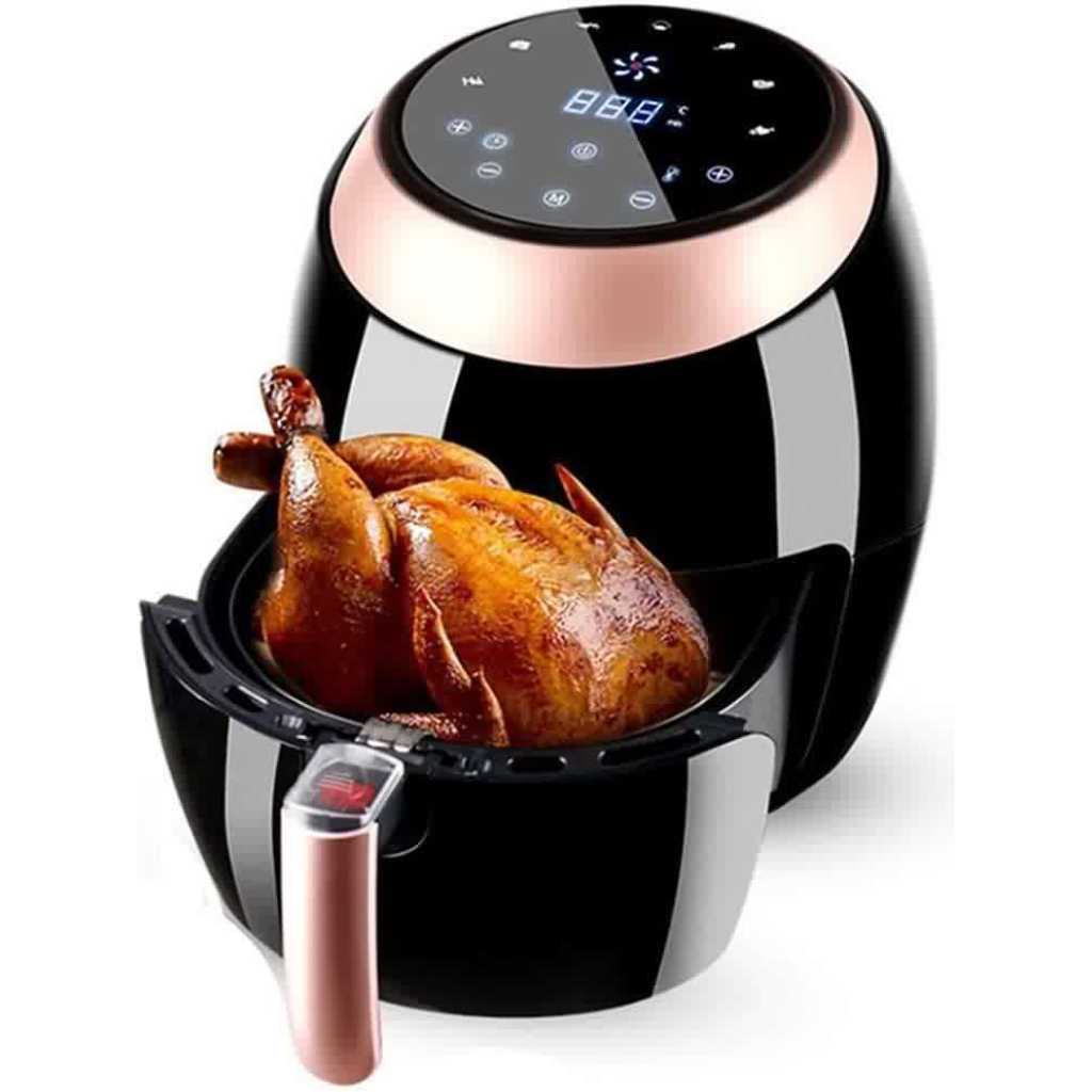Hoffmans 7.7L Digital Electric Air Fryer Healthy Fried Food Oil Free – Black