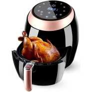 Hoffmans 7.7L Digital Electric Air Fryer Healthy Fried Food Oil Free – Black