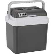 Geepas Hot & Cold Car Fridge | 24L Easy to carry, Portable Mini Cooler & Warmer for Drinks | For Bedroom, Home, Caravan, Car | GCF63062