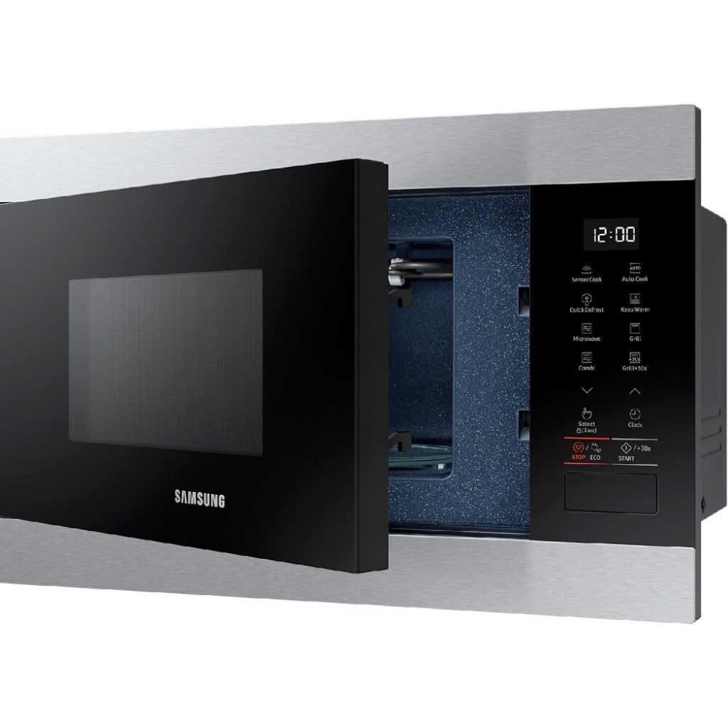 Samsung 23 Litres 60cm Built-in Microwave Oven MS23A7013AT/EF - Stainless Steel