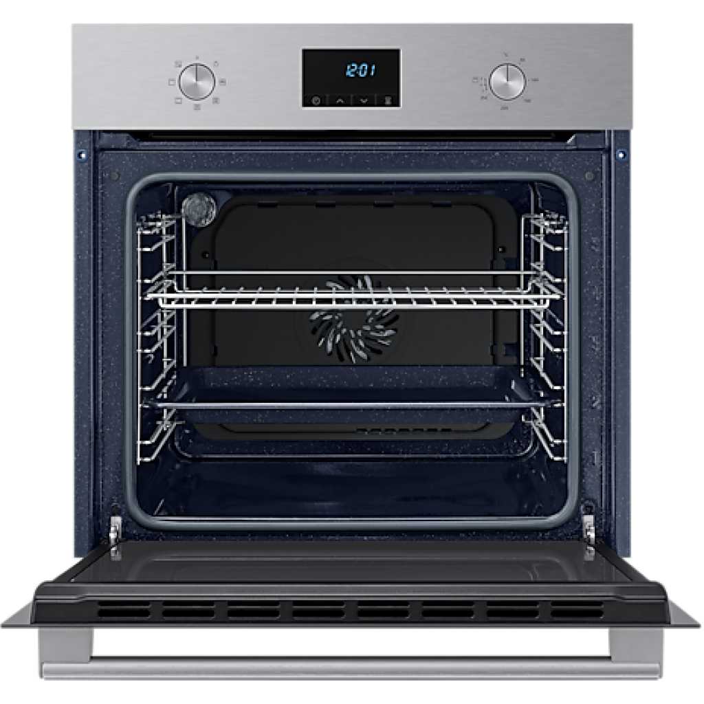 Samsung 68 Litres Built-In Electric Oven 60cm NV68A1140BS; Catalytic Cleaning, Oven Fan & Grill - Stainless Steel