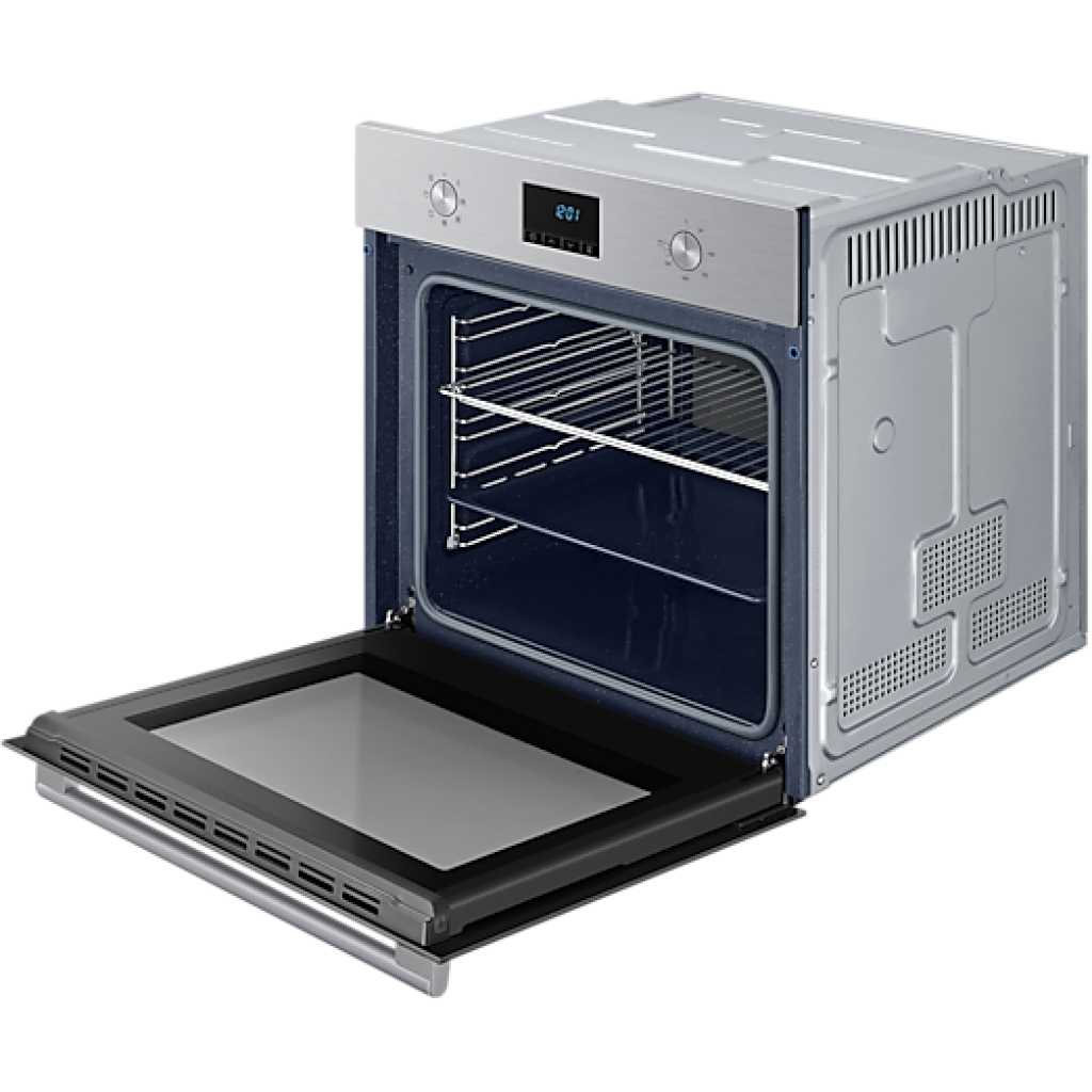 Samsung 68 Litres Built-In Electric Oven 60cm NV68A1140BS; Catalytic Cleaning, Oven Fan & Grill - Stainless Steel