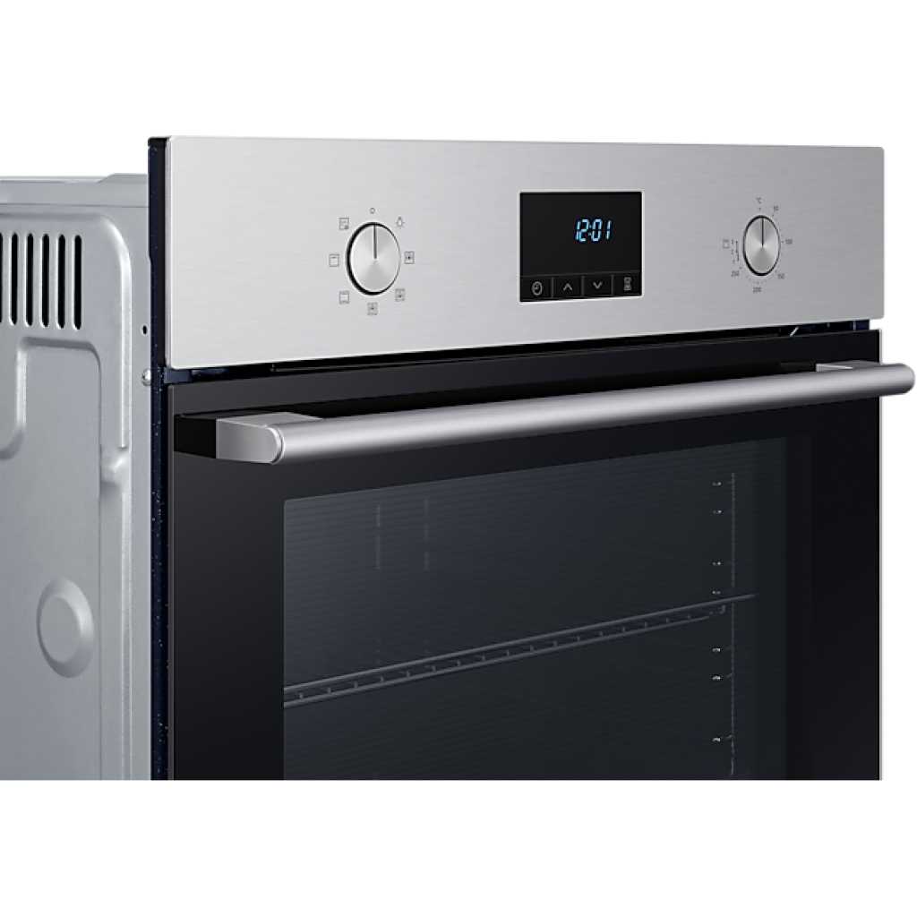 Samsung 68 Litres Built-In Electric Oven 60cm NV68A1140BS; Catalytic Cleaning, Oven Fan & Grill - Stainless Steel