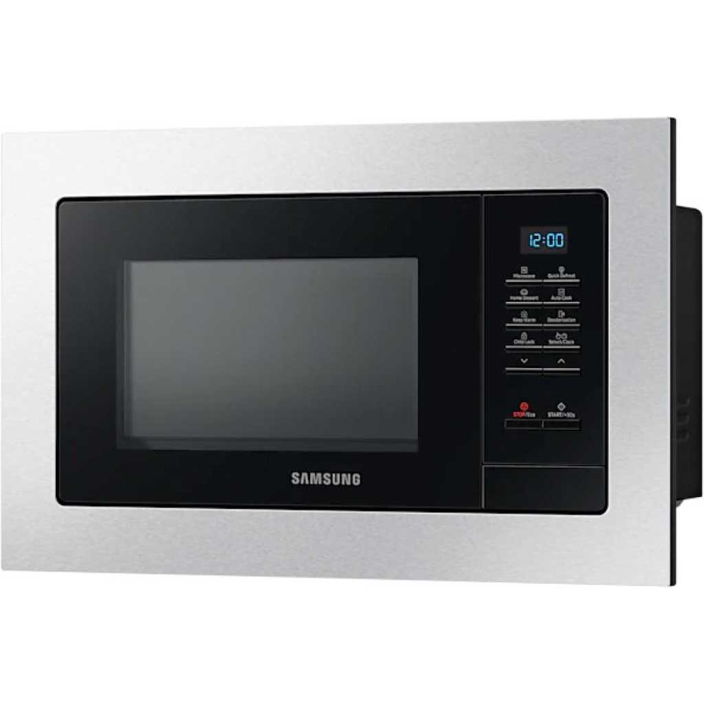 Samsung 23 Litres 60cm Built-in Microwave Oven MS23A7013AT/EF - Stainless Steel