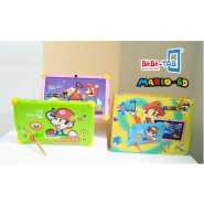 Bebe Mario - 6D 7 Inch Kids Learning WiFi Tablet 4GB RAM – 64GB HDD New with Gifts - Blue