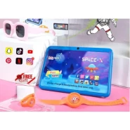 Bebe Space - X 7 Inch Kids Learning WiFi Tablet 4GB RAM – 64GB HDD New With Gifts - Blue