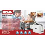 Boma 2 Silice Lift and Look Touch Bread Toaster -White