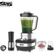 DSP Powerful Commercial Food Processor With Juicer, Blender And Grinder KJ2177