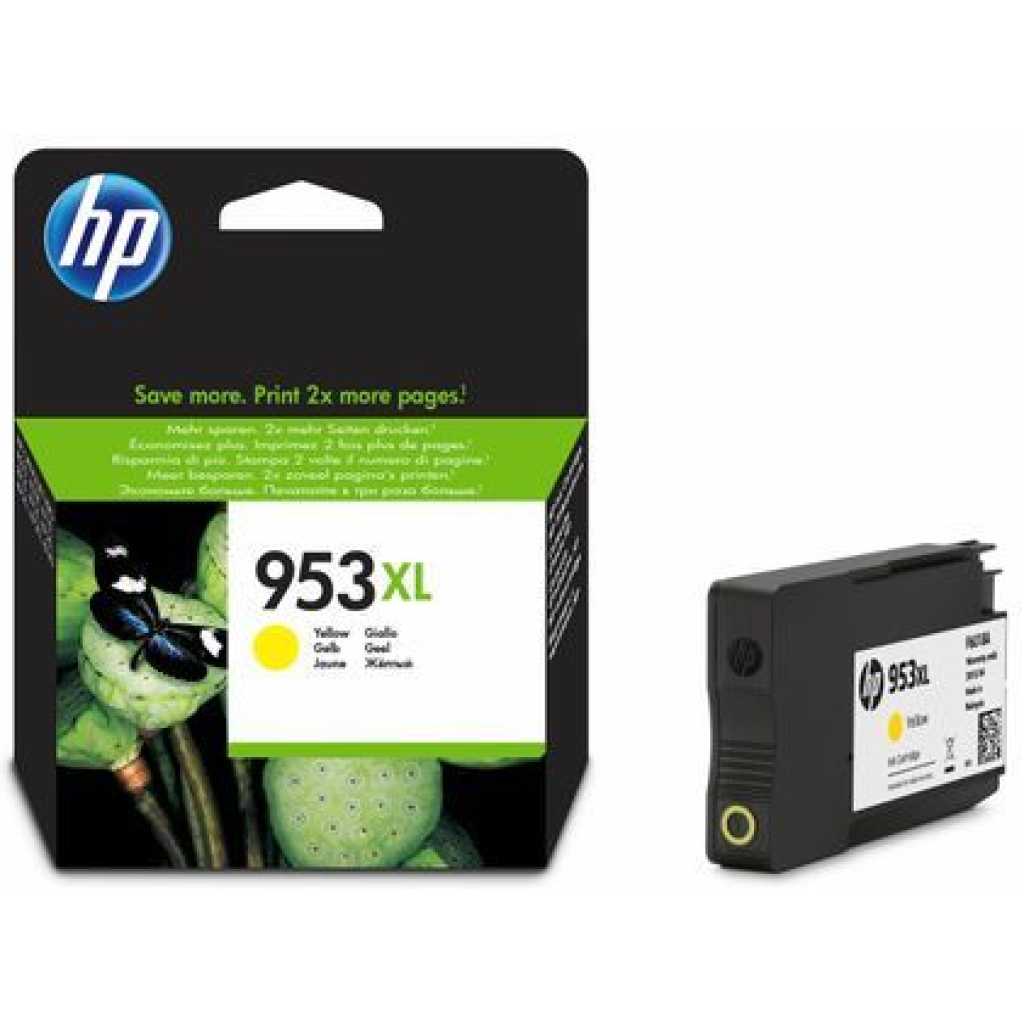 Hp 953XL High Yield Ink Cartridge - Yellow