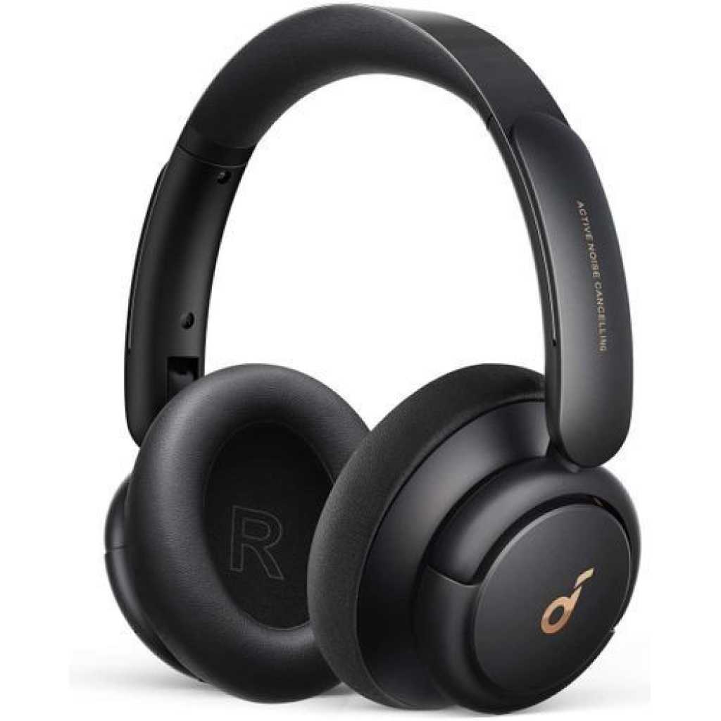 Anker Soundcore Life Q30 Bluetooth Wireless Headphones, Hybrid Active Noise Cancelling With Multiple Modes, Hi-Res Sound, 40H Playtime, Fast Charge, Soft Earcups - Black