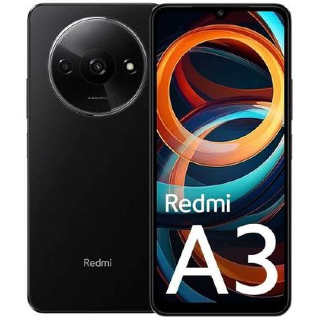 Redmi A3 6.52" 4GB RAM 128GB ROM 5000mAh - Black